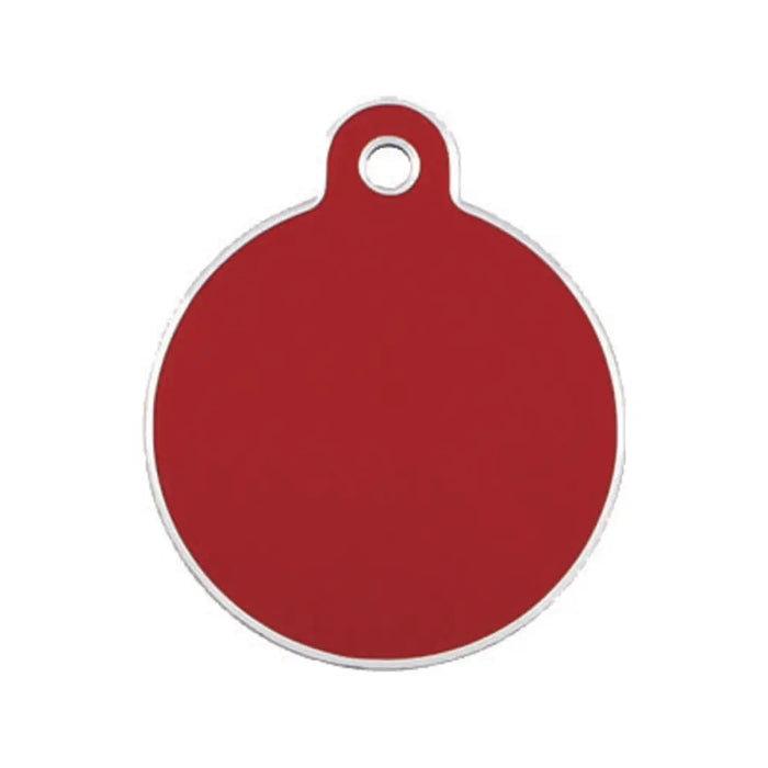 Identification plate Imarc Circle Red - Домашни Животни<<<Дом Градина<<<BigBuy&&&Пътуване и разходки<<<Домашни