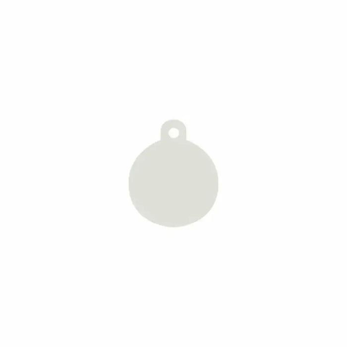 Identification plate Imarc Circle White - Домашни Животни<<<Дом Градина<<<BigBuy&&&Пътуване и разходки<<<Домашни
