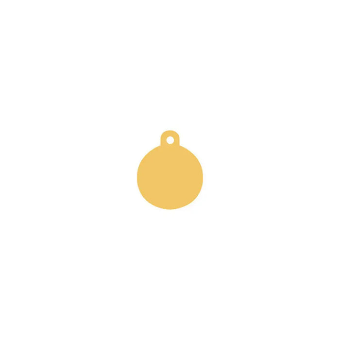 Identification plate Imarc Circle Yellow - Домашни Животни<<<Дом Градина<<<BigBuy&&&Пътуване и разходки<<<Домашни