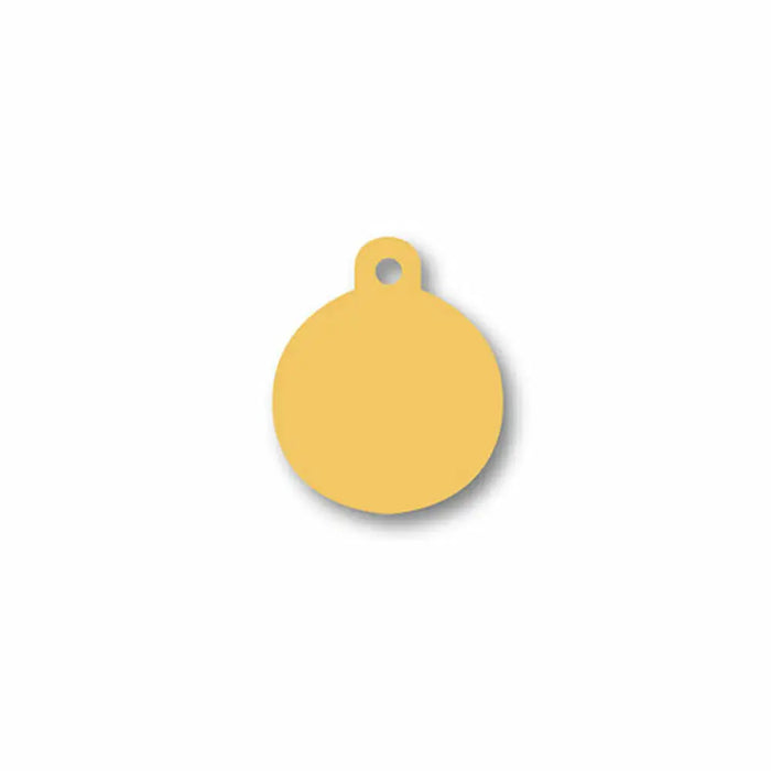 Identification plate Imarc Circle Yellow - Домашни Животни<<<Дом Градина<<<BigBuy&&&Пътуване и разходки<<<Домашни