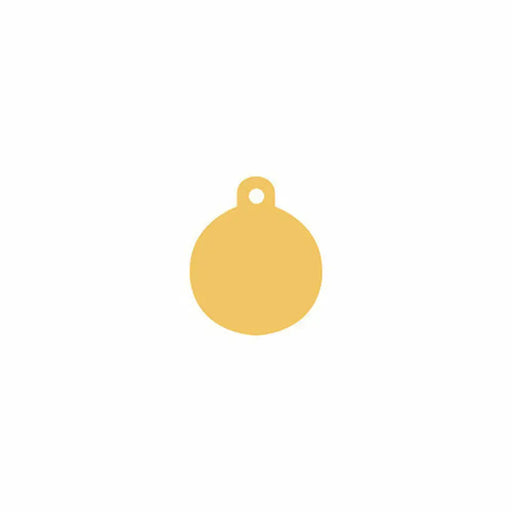 Identification plate Imarc Circle Yellow - Домашни Животни<<<Дом Градина<<<BigBuy&&&Пътуване и разходки<<<Домашни