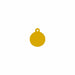 Identification plate Imarc Circle Yellow Golden - Домашни Животни<<<Дом Градина<<<BigBuy&&&Пътуване и