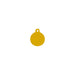 Identification plate Imarc Circle Yellow Golden - Пътуване и разходки<<<Домашни Животни<<<Дом Градина<<<BigBuy