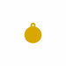 Identification plate Imarc Circle Yellow Golden - Пътуване и разходки<<<Домашни Животни<<<Дом Градина<<<BigBuy