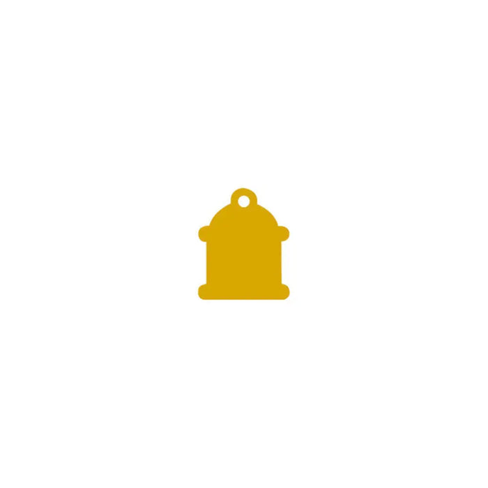 Identification plate Imarc Classic Yellow Golden - Домашни Животни<<<Дом Градина<<<BigBuy&&&Пътуване и