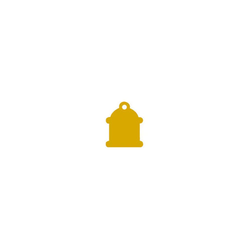 Identification plate Imarc Classic Yellow Golden - Домашни Животни<<<Дом Градина<<<BigBuy&&&Пътуване и