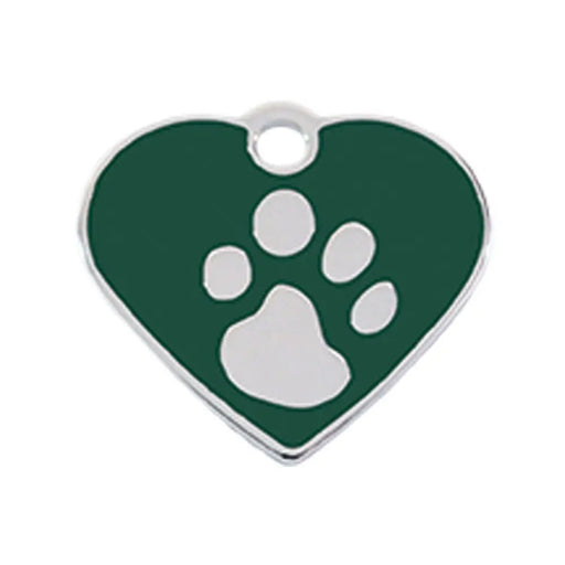 Identification plate Imarc Heart Green Silver - Домашни Животни<<<Дом Градина<<<BigBuy&&&Пътуване и разходки<<<Домашни