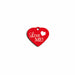 Identification plate Imarc Heart Red - Домашни Животни<<<Дом Градина<<<BigBuy&&&Пътуване и разходки<<<Домашни