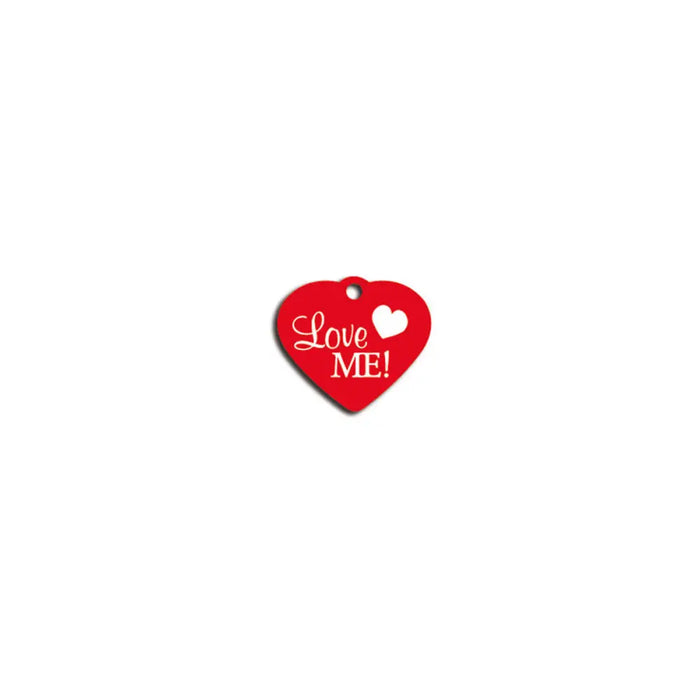 Identification plate Imarc Heart Red - Домашни Животни<<<Дом Градина<<<BigBuy&&&Пътуване и разходки<<<Домашни