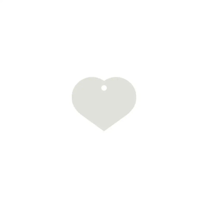 Identification plate Imarc Heart White - Домашни Животни<<<Дом Градина<<<BigBuy&&&Пътуване и разходки<<<Домашни