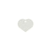 Identification plate Imarc Heart White - Домашни Животни<<<Дом Градина<<<BigBuy&&&Пътуване и разходки<<<Домашни