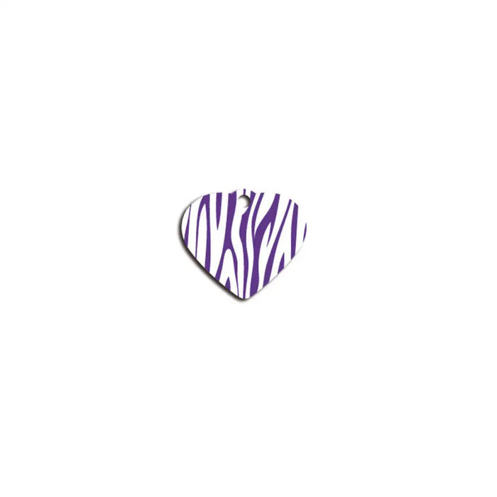 Identification plate Imarc Heart Zebra Lilac - Домашни Животни<<<Дом Градина<<<BigBuy&&&Пътуване и разходки<<<Домашни