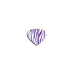 Identification plate Imarc Heart Zebra Lilac - Домашни Животни<<<Дом Градина<<<BigBuy&&&Пътуване и разходки<<<Домашни