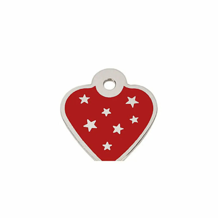 Identification plate Imarc PetScribe Passion Red Silver - Домашни Животни<<<Дом Градина<<<BigBuy&&&Пътуване и