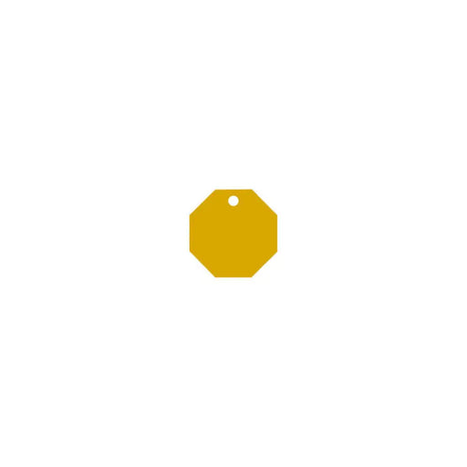 Identification plate Imarc STOP Yellow Golden - Домашни Животни<<<Дом Градина<<<BigBuy&&&Пътуване и разходки<<<Домашни