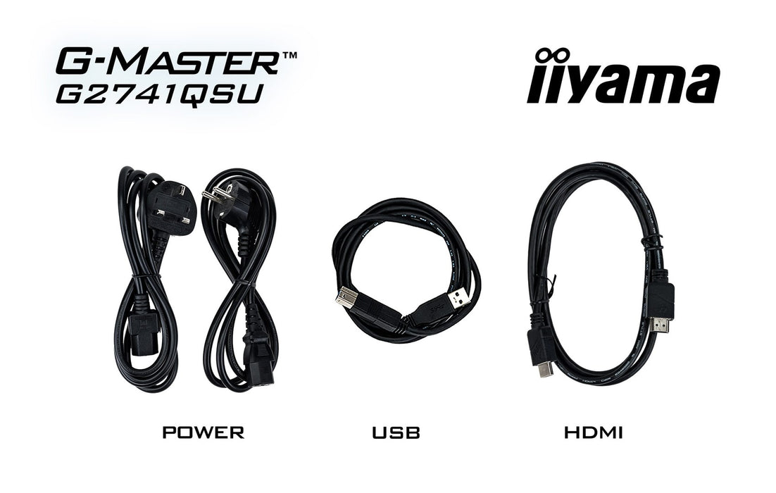 iiyama G-MASTER G2741QSU-B1 computer monitor 68.6 cm (27") 2560 x 1440 pixels Black