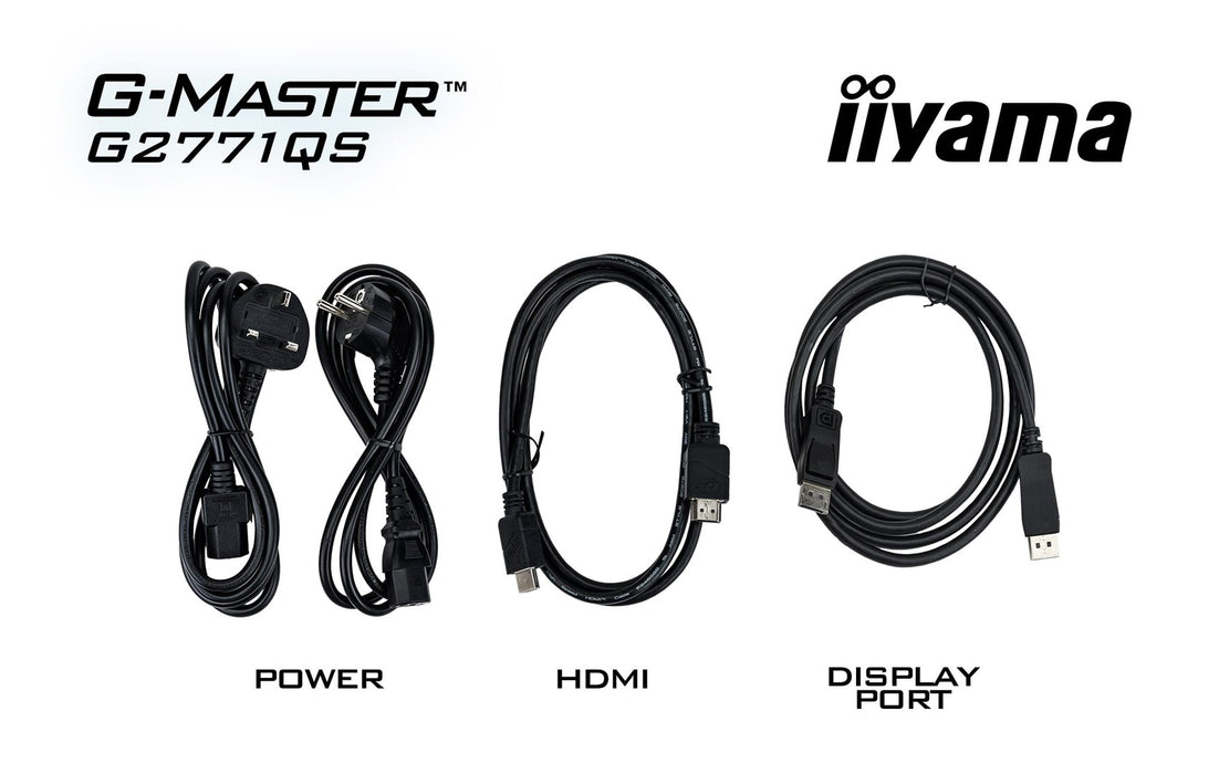 iiyama G-MASTER G2771QS-B1 computer monitor 68.6 cm (27") 2560 x 1440 pixels Wide Quad HD Black