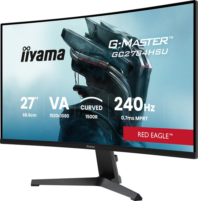 iiyama G-MASTER GC2784HSU-B1 computer monitor 68.6 cm (27") 1920 x 1080 pixels Full HD LCD Black