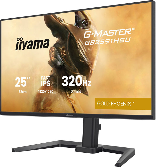 iiyama G-MASTER GB2591HSU-B1 computer monitor 62.2 cm (24.5") 1920 x 1080 pixels Full HD LED Black