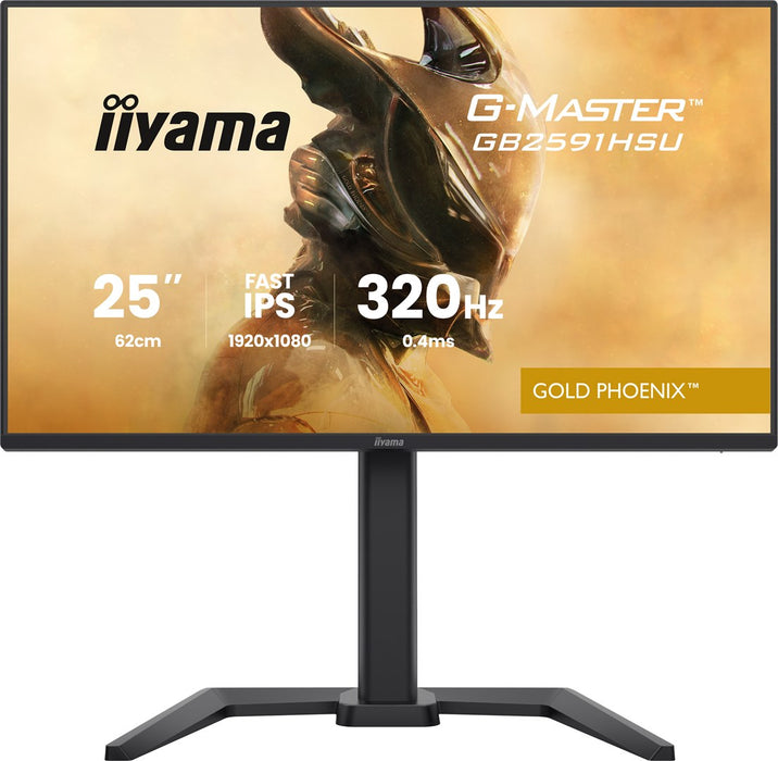iiyama G-MASTER GB2591HSU-B1 computer monitor 62.2 cm (24.5") 1920 x 1080 pixels Full HD LED Black