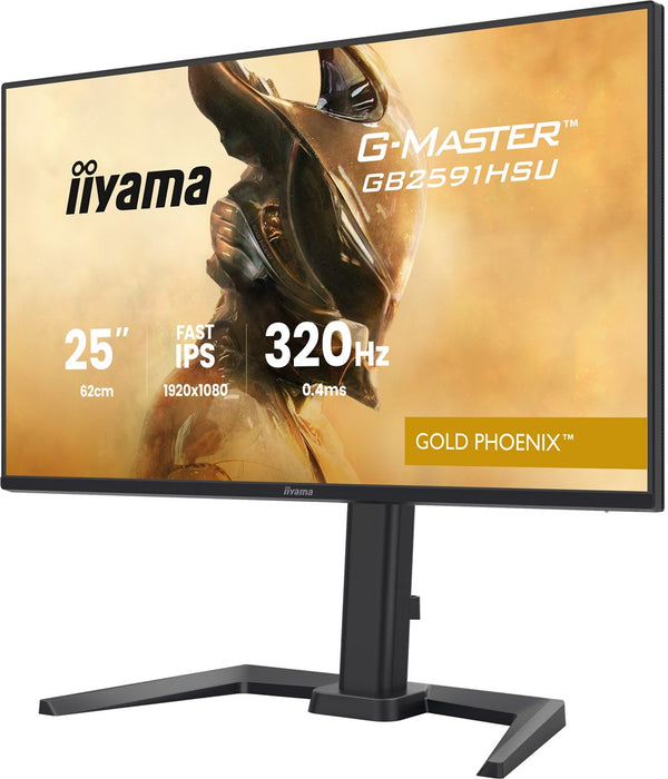 iiyama G-MASTER GB2591HSU-B1 computer monitor 62.2 cm (24.5") 1920 x 1080 pixels Full HD LED Black