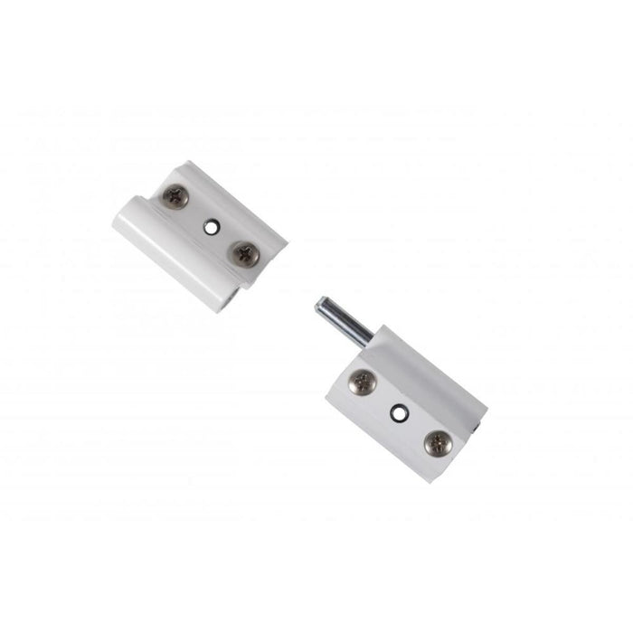 DOUBLE WHITE HINGE FOR ALUMINUM DOOR