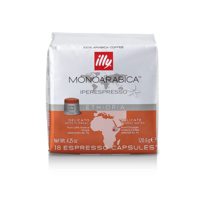 Coffee capsules ILLY iperEspresso Arabica Selection Ethiopia - 18 pieces