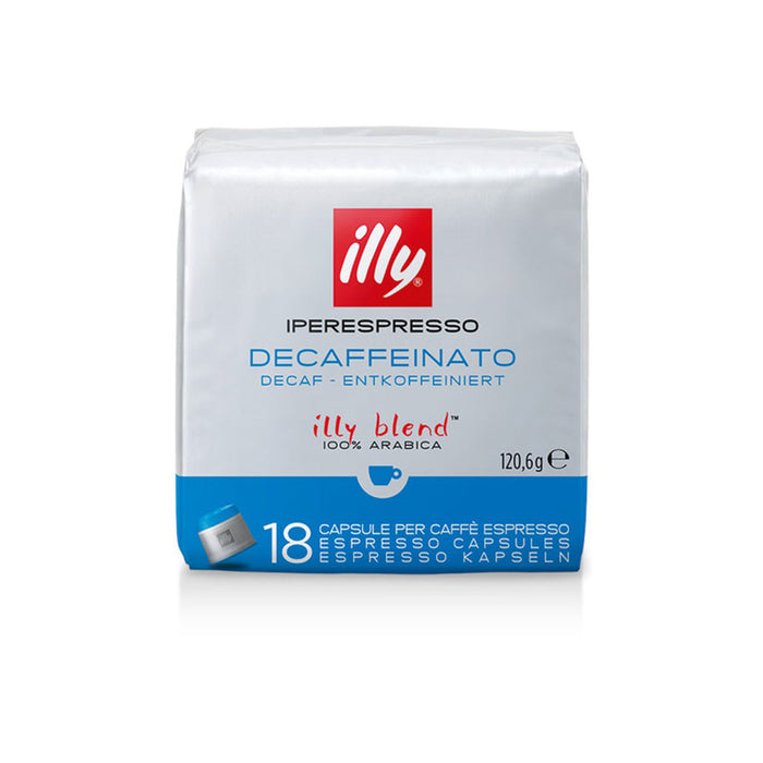 Coffee capsules ILLY iperEspresso Decaffeinated Classico Medium Roast – 18 pieces
