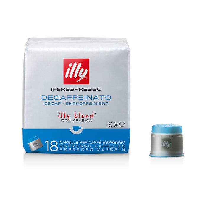 Coffee capsules ILLY iperEspresso Decaffeinated Classico Medium Roast – 18 pieces
