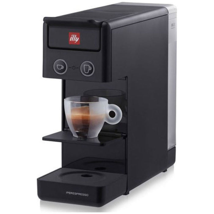 Coffee machine with capsules ILLY Y3 BLACK 19.00 bar, 1000.00 ml, BLACK