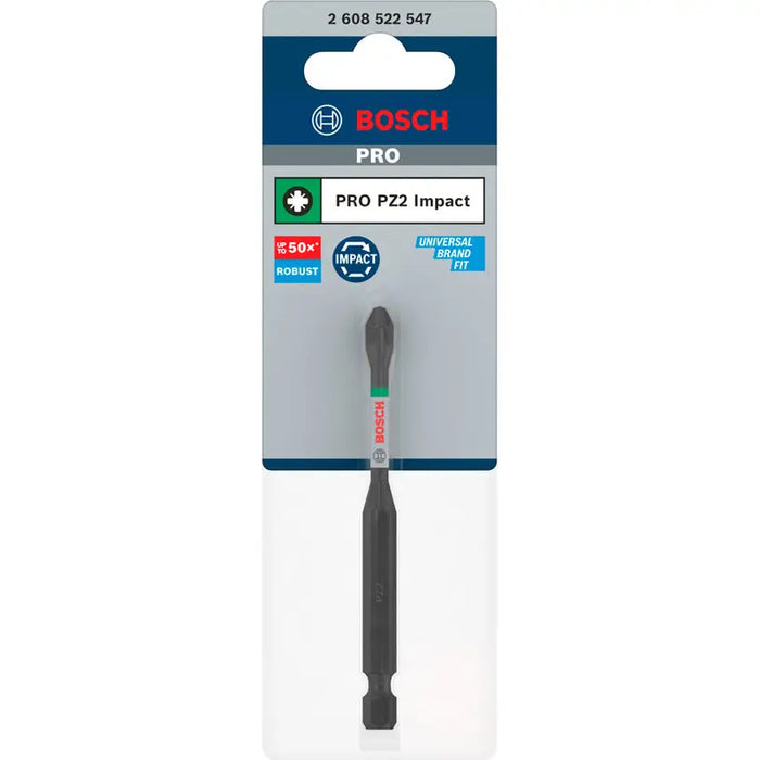 IMPACT BIT PZ2 90 MM BOSCH PRO IMPACT - Битове и накрайници<<<Консумативи за електроинструменти<<<Инструменти и