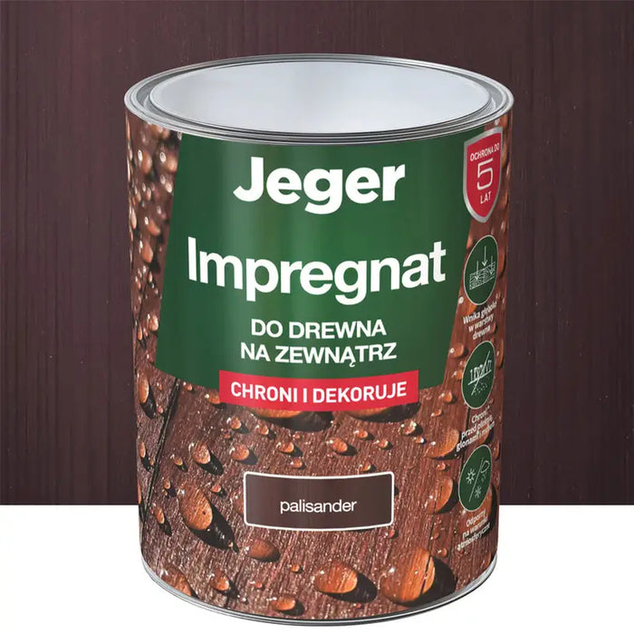 IMPREGNANT FOR ROSEWOOD WOOD 5 L JEGER - Импрегнанти<<<Лакове и импрегнанти за дърво<<<Бои и