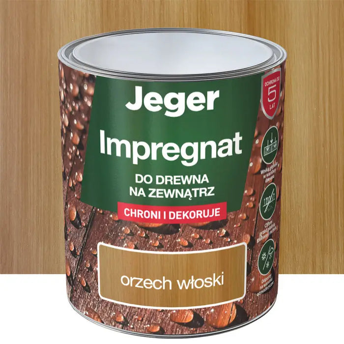 IMPREGNANT FOR WALNUT WOOD 700 ML JEGER - Импрегнанти<<<Лакове и импрегнанти за дърво<<<Бои и