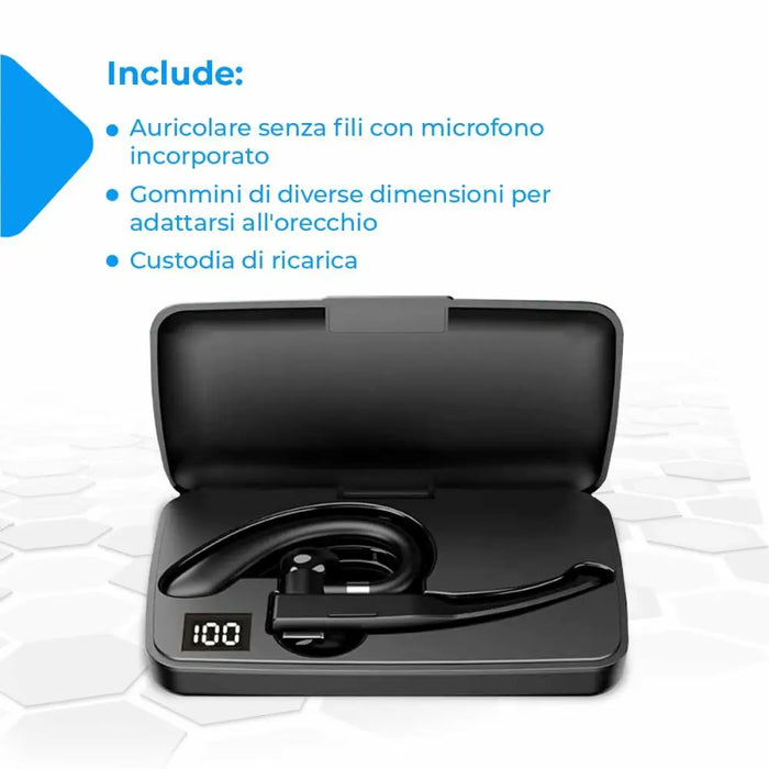 In-ear Bluetooth Headphones NK NK-FA32004 Black - Електроника Звук<<<Компютри| Електроника<<<BigBuy&&&Безжични