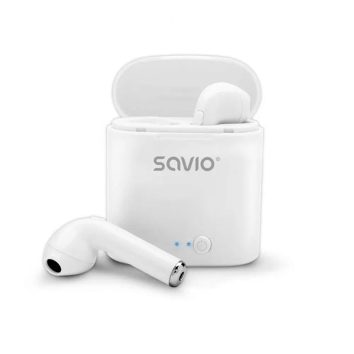 In-ear Bluetooth Headphones Savio TWS-01 White - Bluetooth headsetsAKG-SBL<<<GSM