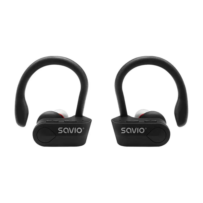In-ear Bluetooth Headphones Savio TWS-03 Black Graphite - Безжични слушалки<<<Електроника Звук<<<Компютри|