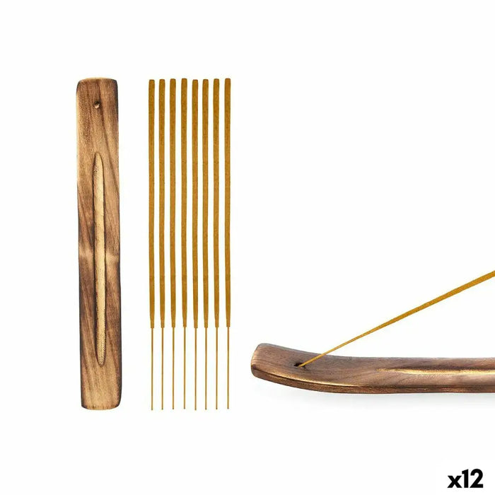 Incense set Acorde Vanilla (12 Units) - Почистване Прахосмукачки И Гладене<<<Дом Градина<<<BigBuy&&&Ароматизатори за