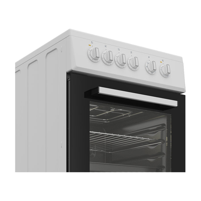 Indesit I5V8PMW ceramic hob cooker