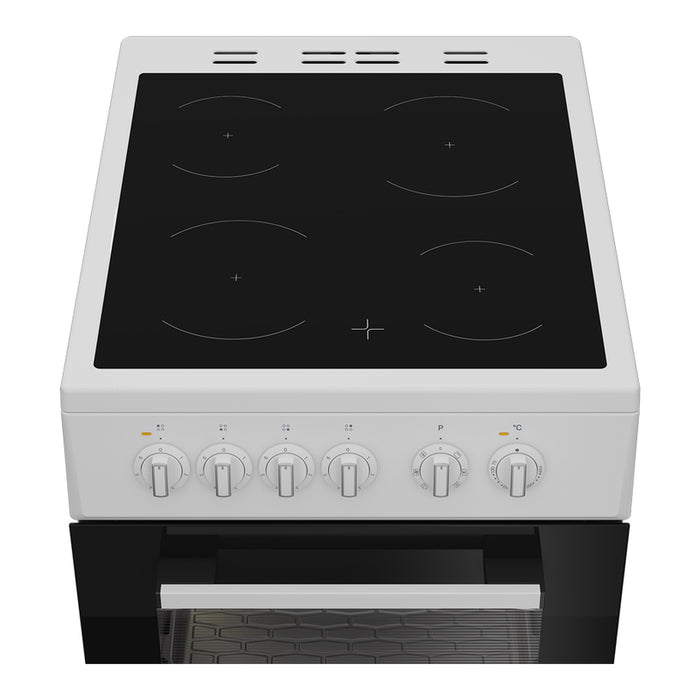 Indesit I5V8PMW ceramic hob cooker