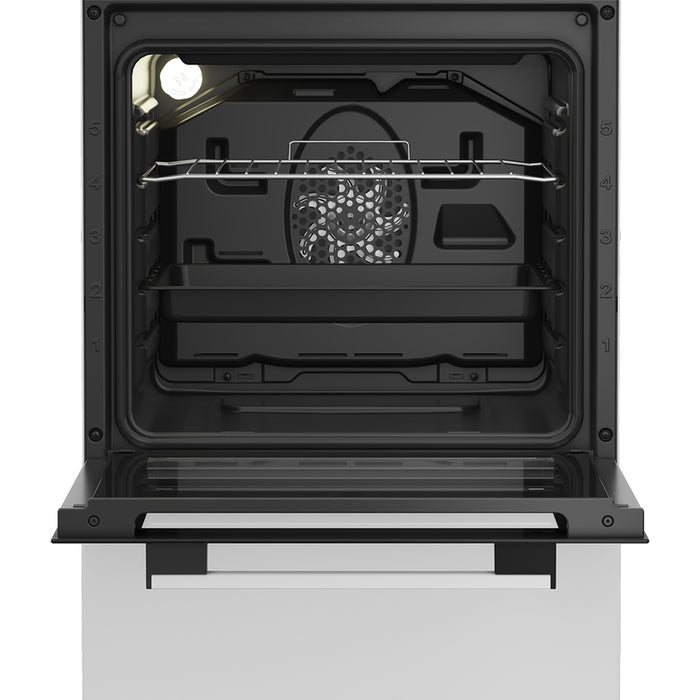 Indesit I5V8PMW ceramic hob cooker