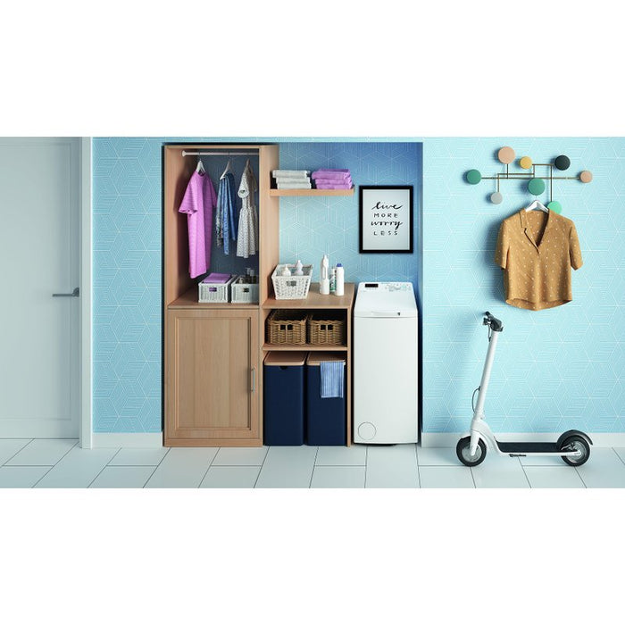 Washing machine Indesit BTW S50400 EU/N, 1000 rpm, 5.00 kg, C, White