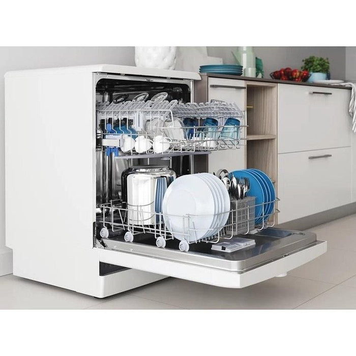Dishwasher Indesit D2F HK26, 14 place settings, 60 W, mm, E