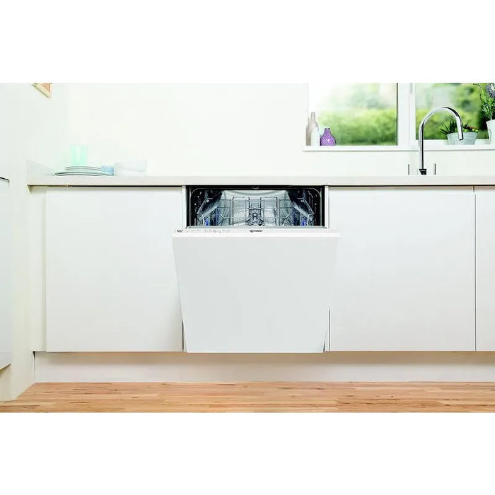 Built-in dishwasher Indesit D2I HL326, 14 place settings, 600 W, mm, E