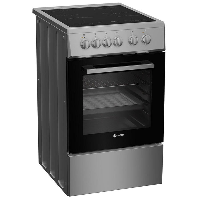 Cooker with ceramic hob Indesit I5V5KMS