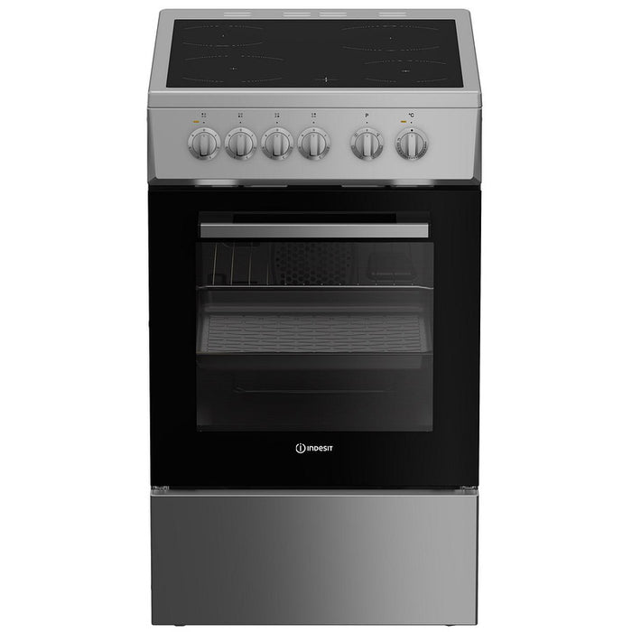Cooker with ceramic hob Indesit I5V5KMS