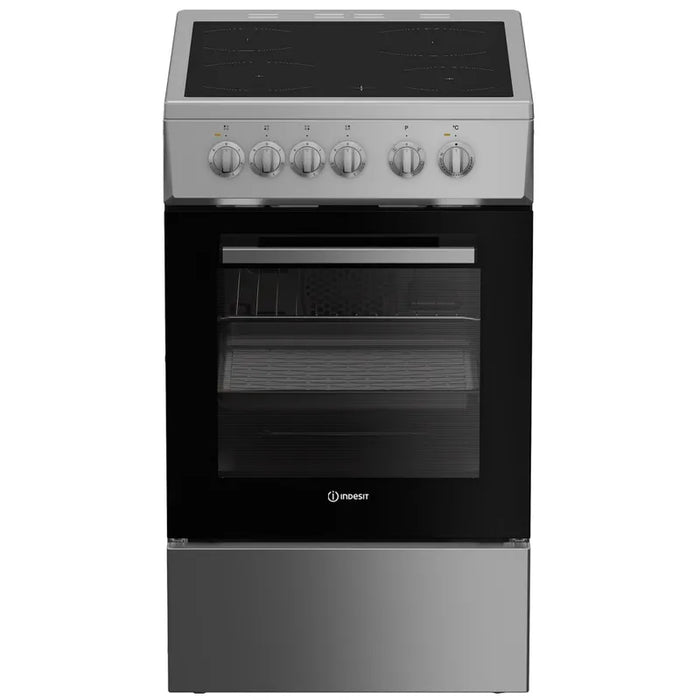Indesit I5V5KMS ceramic hob cooker