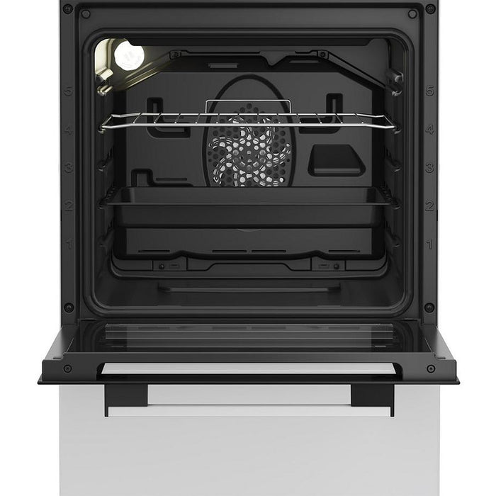 Cooker with ceramic hob Indesit I5V8PMW