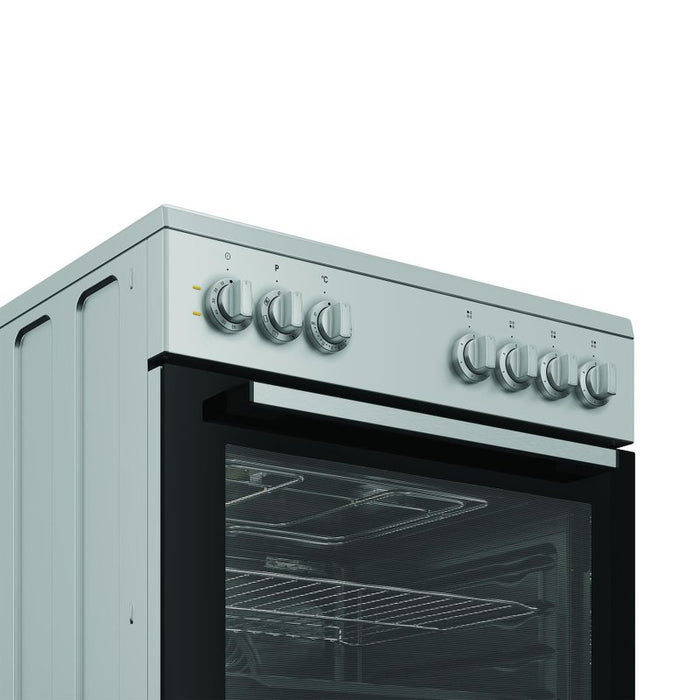 Cooker with ceramic hob Indesit I6V5PMS