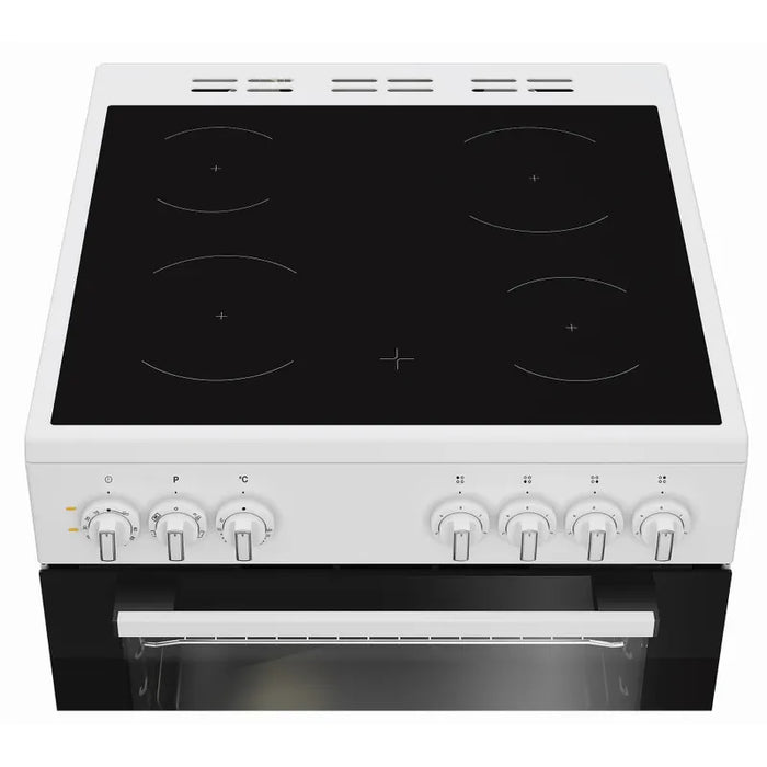 Indesit I6V5PMW ceramic hob cooker