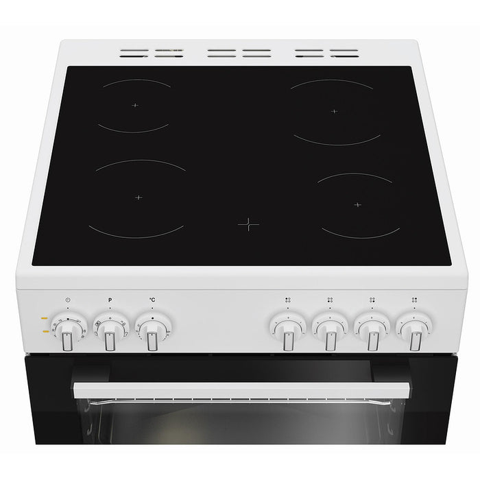 Cooker with ceramic hob Indesit I6V5PMW